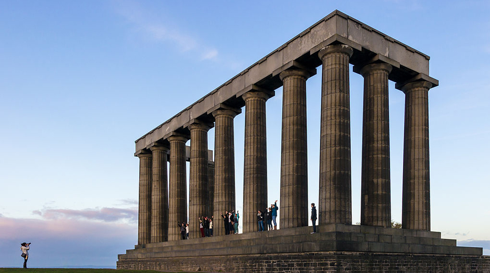 national monument national park architecture historical classical scottish